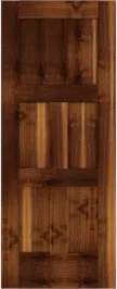 Flat Panel Jefferson Walnut Doors